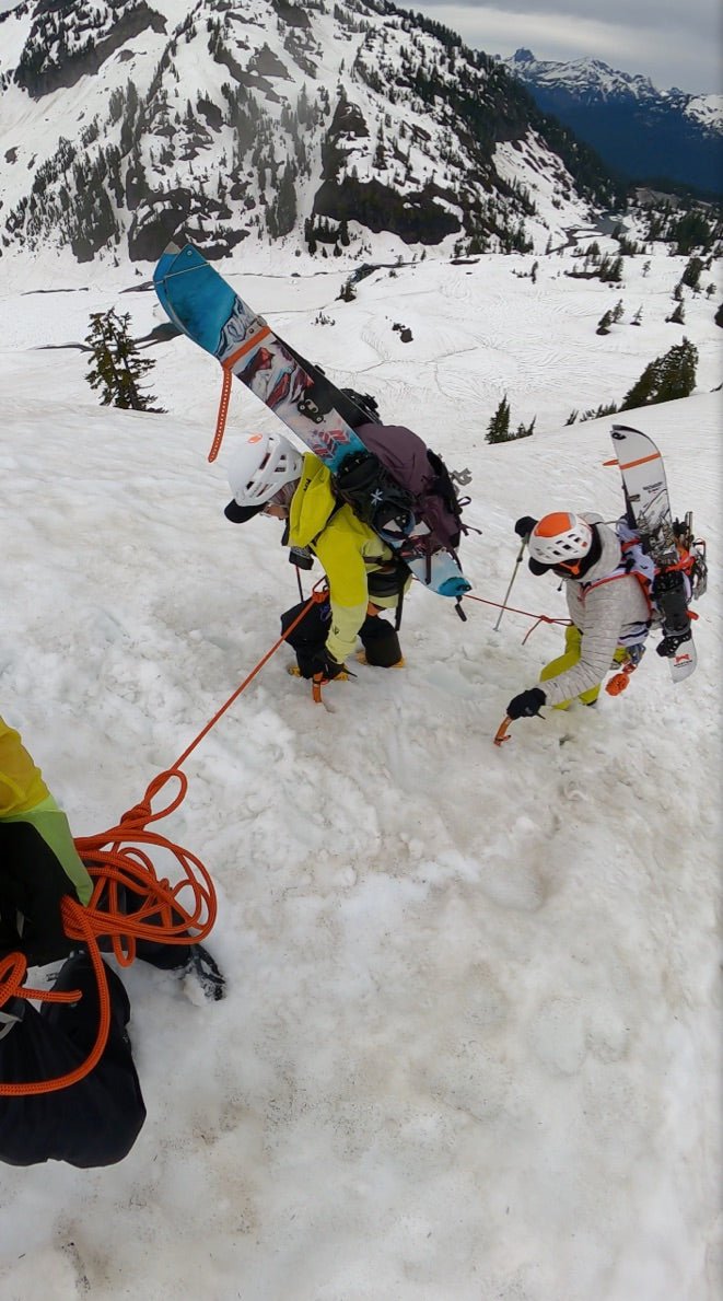 Ski Mountaineering: Prepare the Rope for a Ski Belay