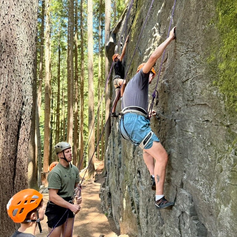 Family Rock Climbing