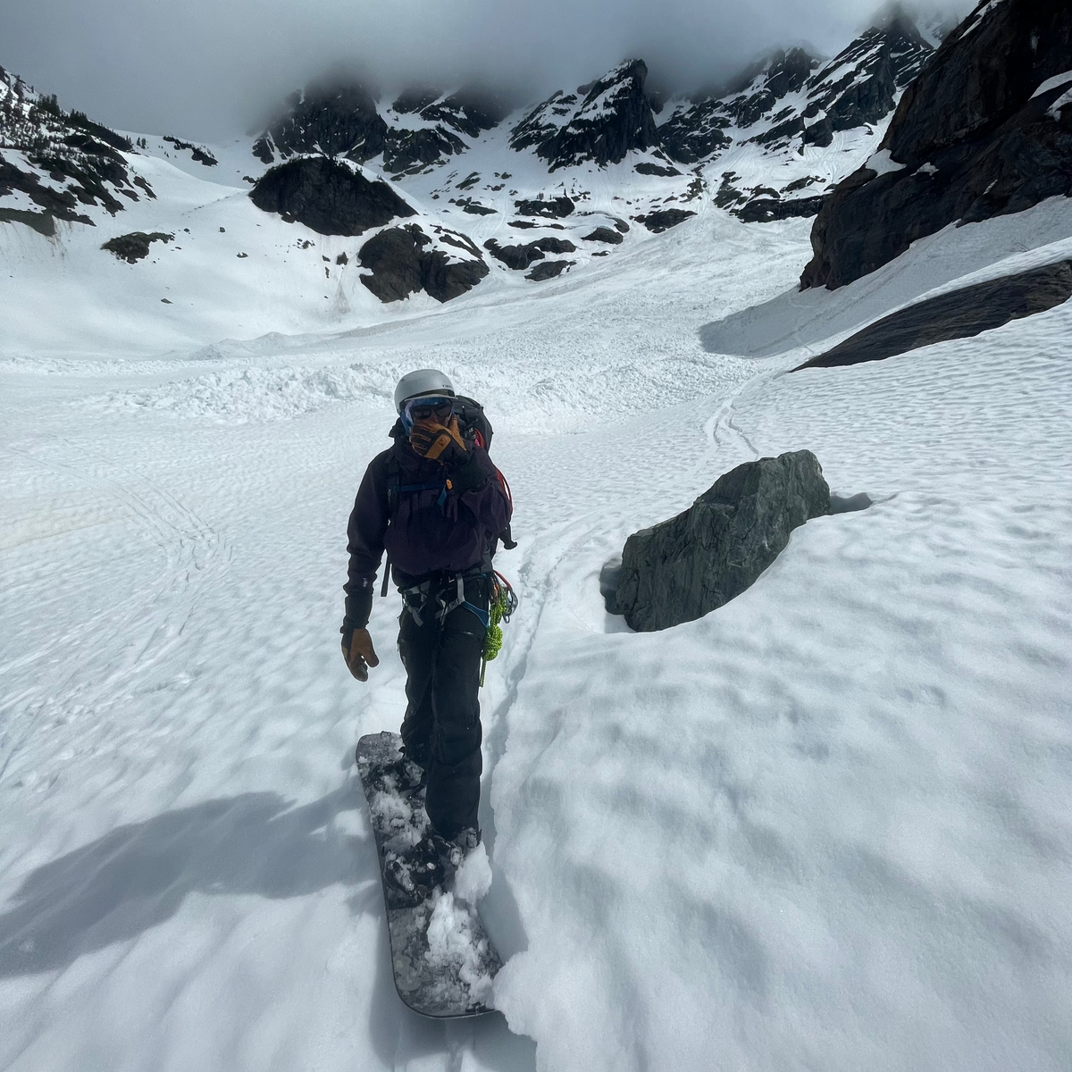 Mount Shuksan White Salmon Glacier Ski Descent