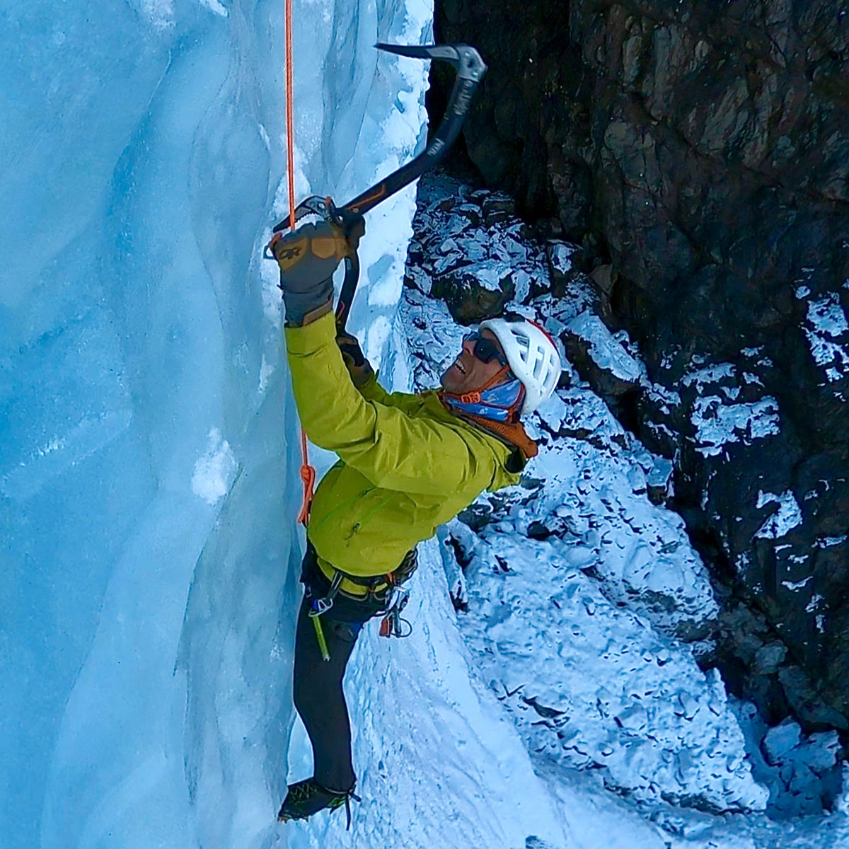 Summer Ice Climbing