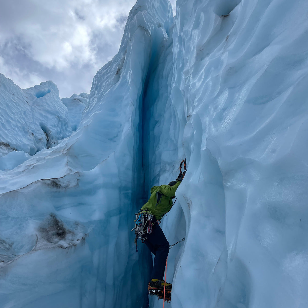 Summer Ice Climbing