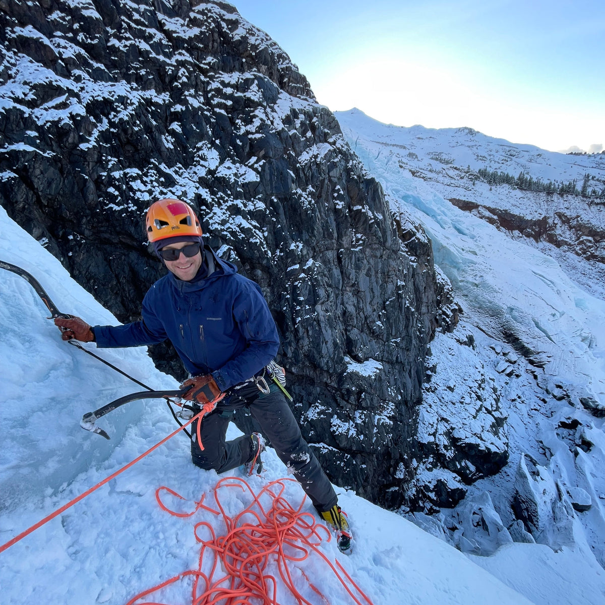 Summer Ice Climbing