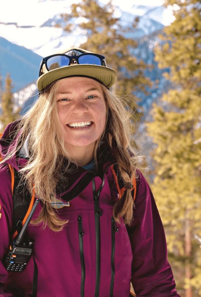 AMGA Splitboard Guide and Instructor Sarah MacGregor