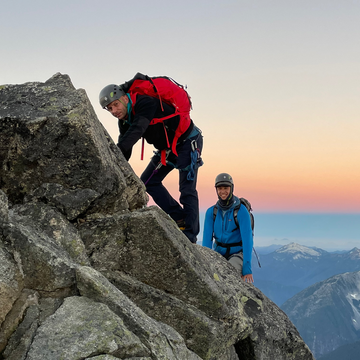 Forbidden Peak West Ridge Climb